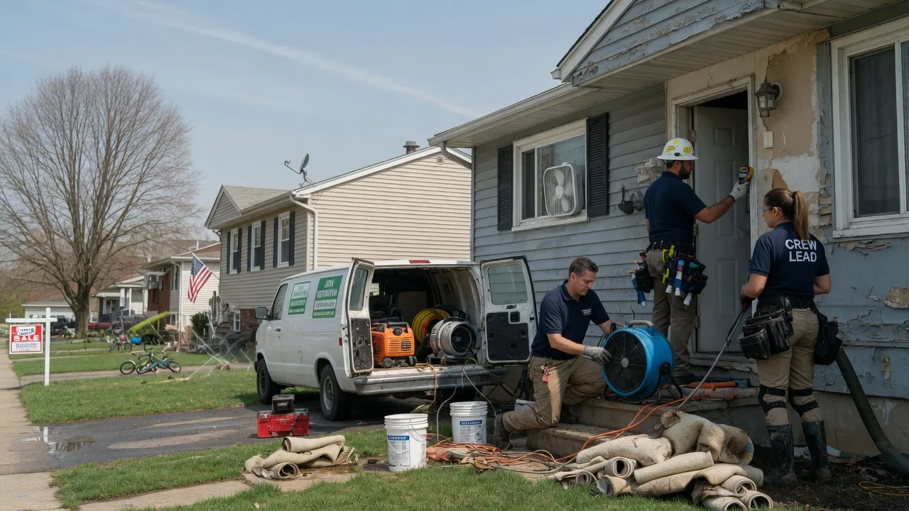 Flood Cleanup in De Tour Village, MI near me
