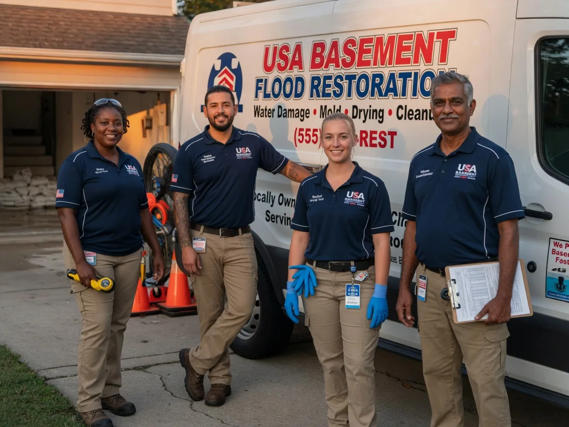 Basement Flood Cleanup company in De Tour Village, MI