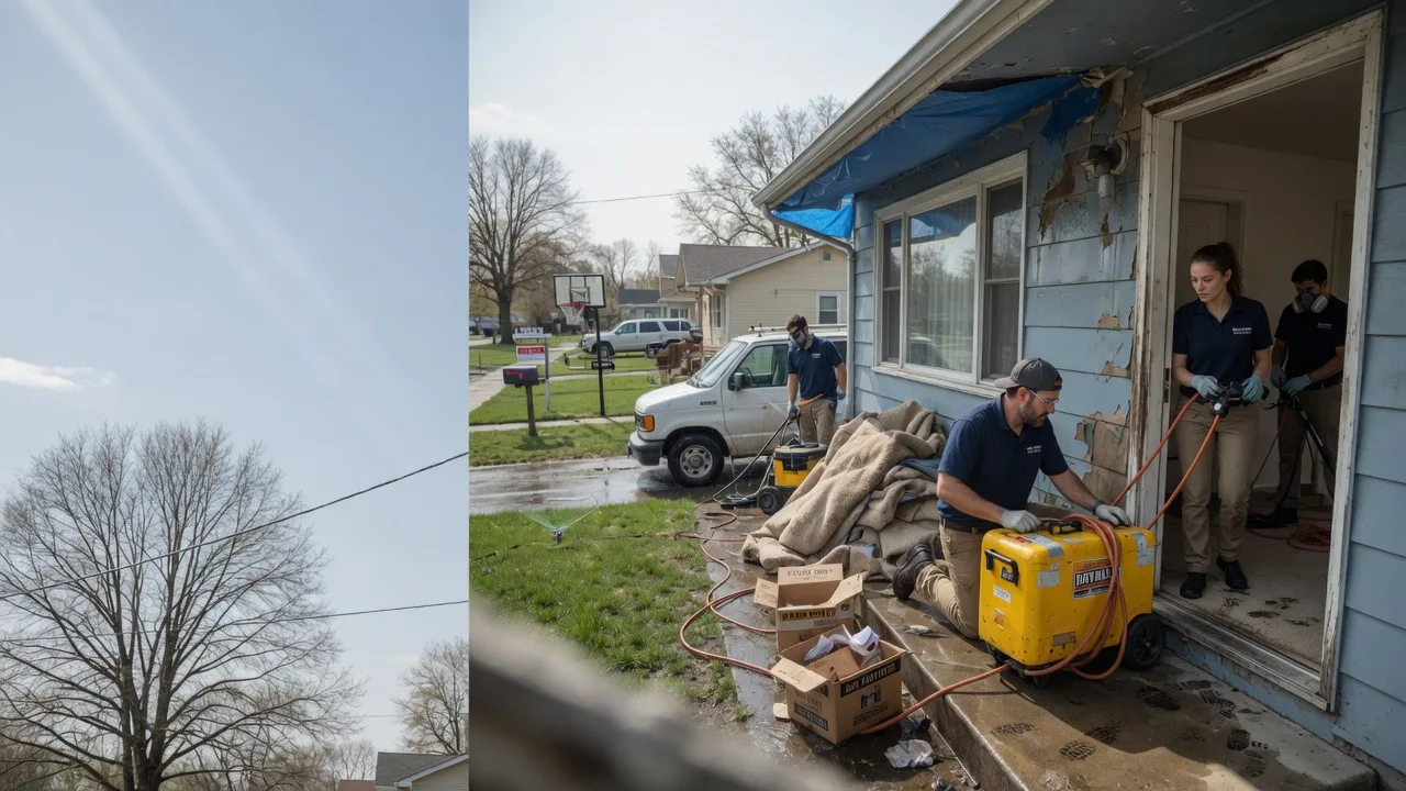 Basement Flood Cleanup in De Tour Village, MI near me
